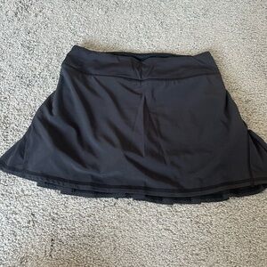 Black Lululemon skirt